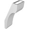 Ekena Millwork 4-in. W x 6-in. D x 14-in. H Legacy Architectural Grade PVC Knee Brace BRCP04X06X14LEC - alternate 5